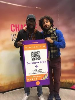 Remise du Developer Prize IATA, hackathon Paris